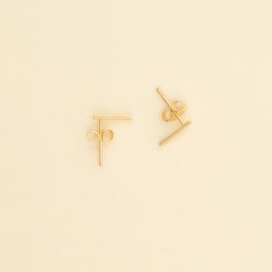 14k Newport Stud Earrings