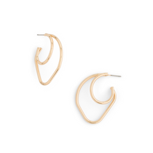 Load image into Gallery viewer, Beverly Double Hoop Stud