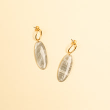 Load image into Gallery viewer, Ojai Marbled Grey Earrings