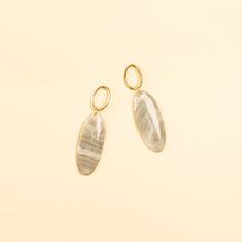 Load image into Gallery viewer, Ojai Marbled Grey Earrings