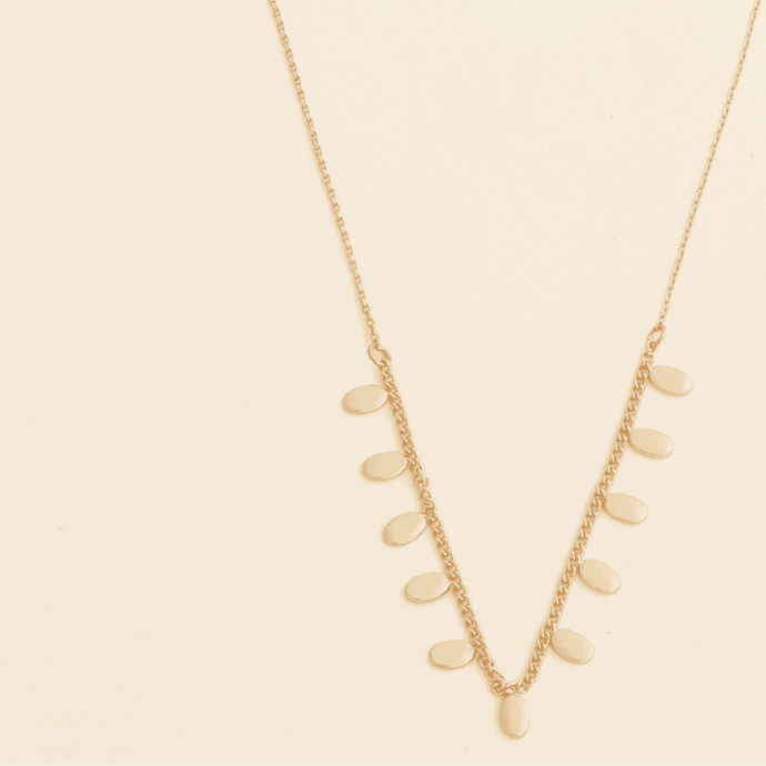 Summerland Oval Dangle Necklace