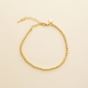 2mm Gold Pasadena Ball Bracelet