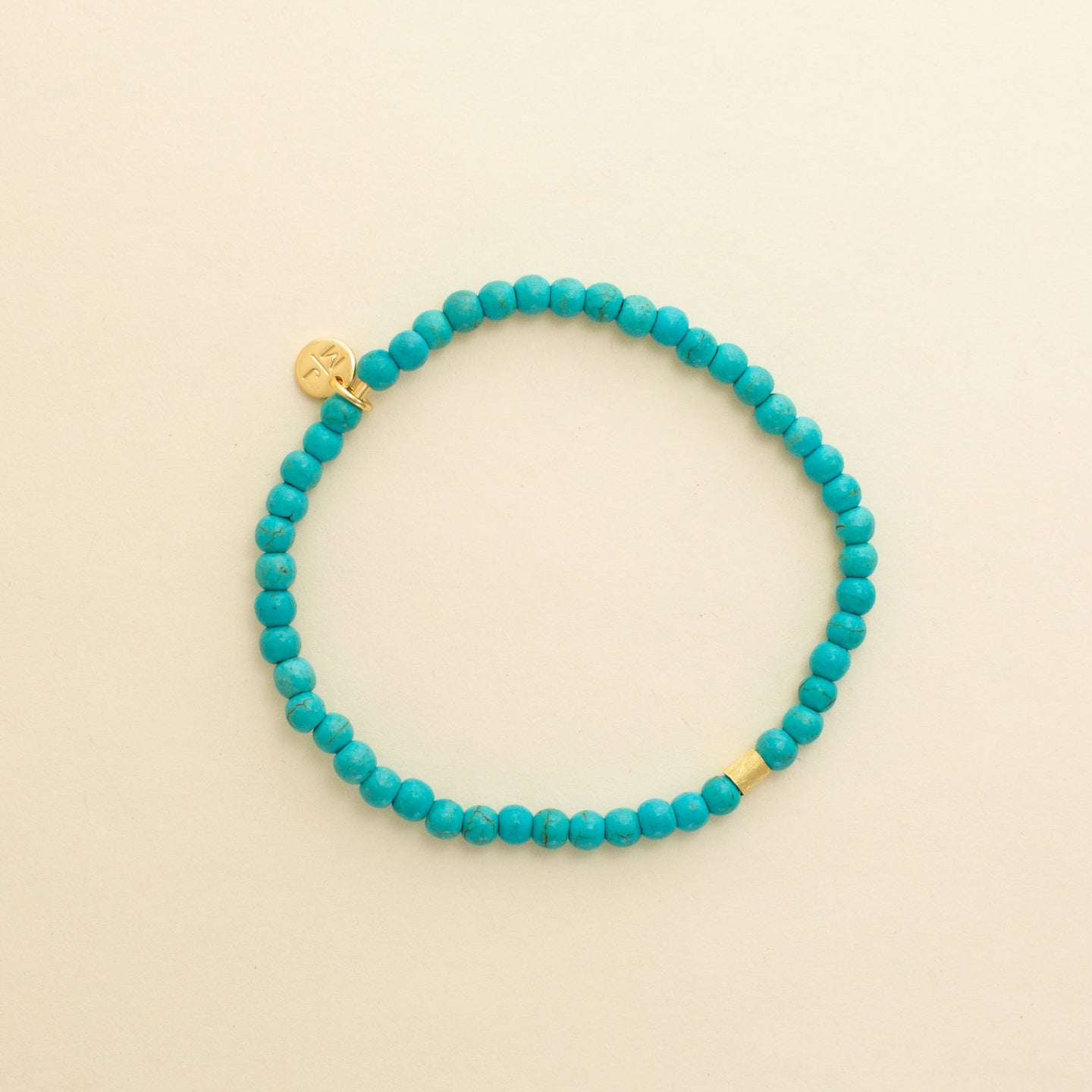 4mm Turquoise Stone Bracelet