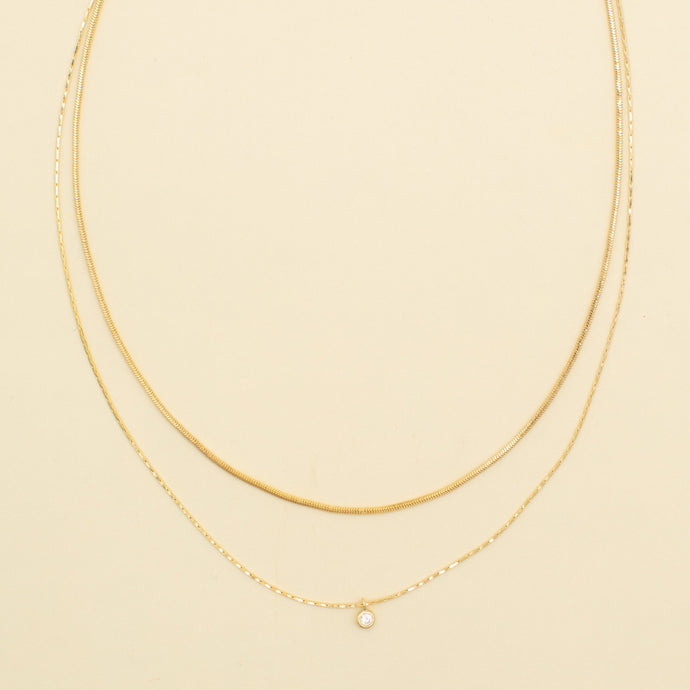 Montecito Mini Crystal Necklace