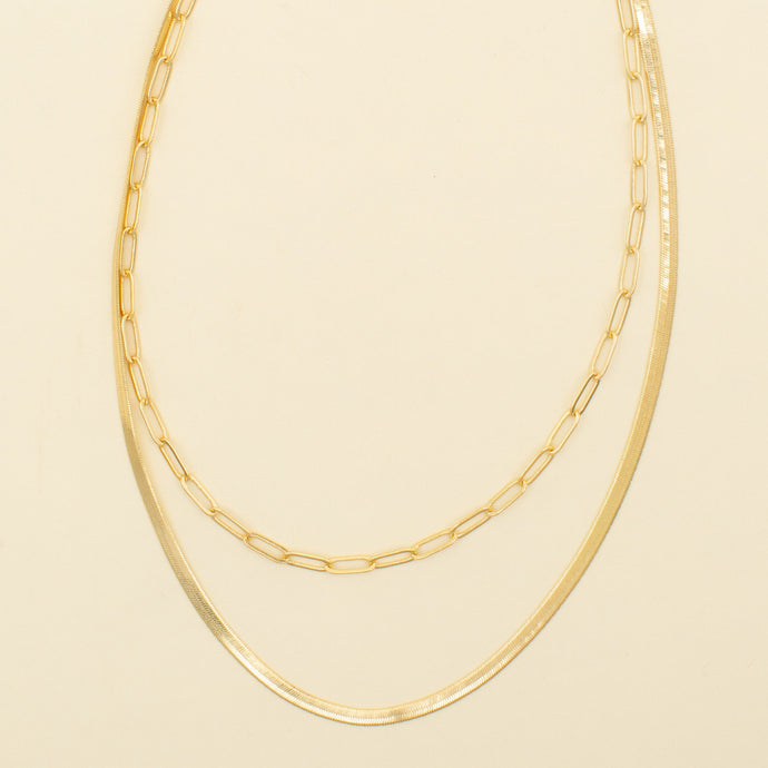 Solano Layered Chain Necklace