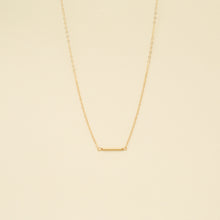 Load image into Gallery viewer, 14k Delicate Bar Pendant
